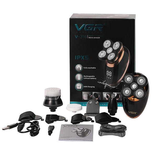 Rasoir électrique haute gamme VGR V-316 4 Rasoir électrique haute gamme VGR V-316 – Image 4