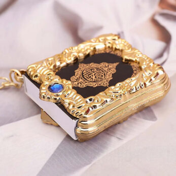 Porte-clés mini Coran pendentif