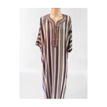 Boubou Marocain Homme - Cou Brodé