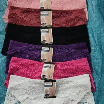 Romantique culotte très douce 6 Pièces