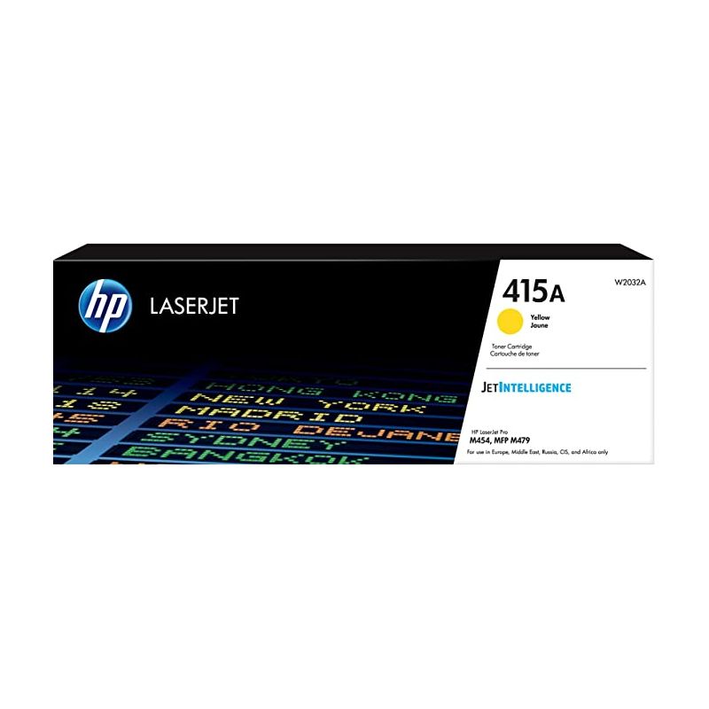 Toner Cartouches HP 415A Jaune