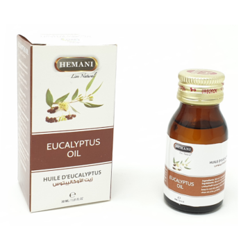 Huile de eucalyptus ( Eucalyptus Oil ) – 30 ml – 100% Naturelle – Hemani