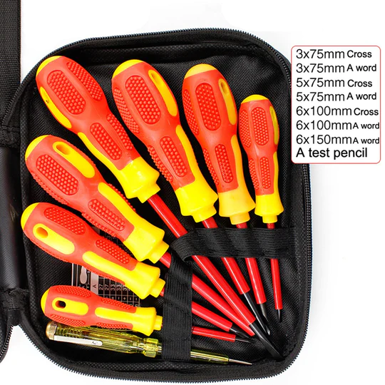 Jeu de 8 tournevis