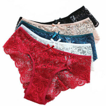 Lot de 12 slips en Dentelle pour femme