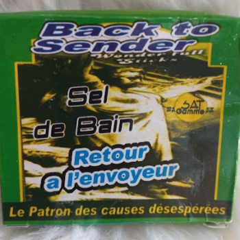 savon Sel de Bain Back To Sender