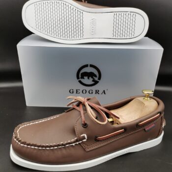 Geogra Mocassin sebago Homme En Cuir