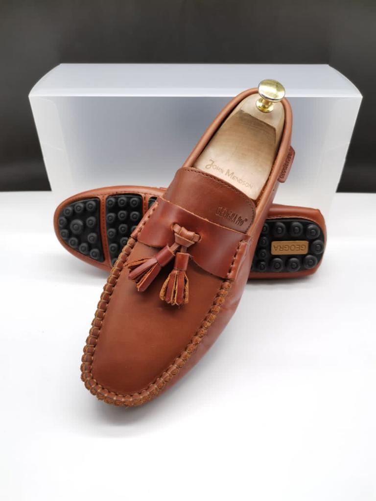 Geogra pro Mocassin soulier Homme En Cuir – Image 3