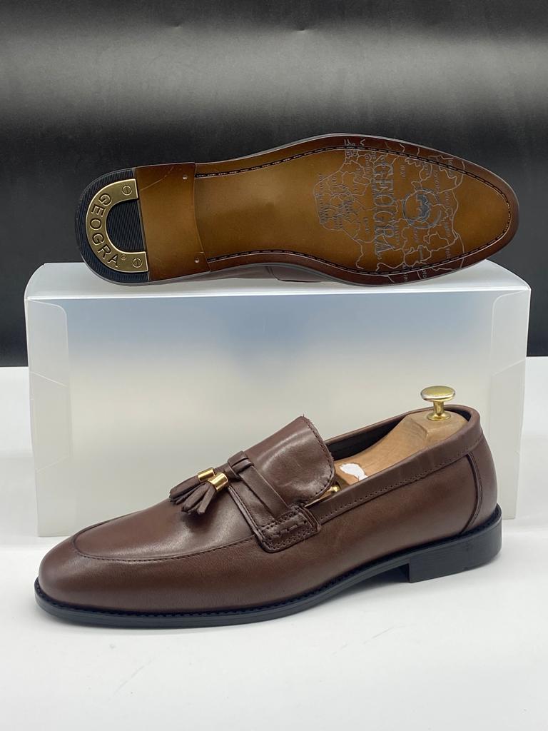 Geogra pro Mocassin soulier Homme En Cuir – Image 2
