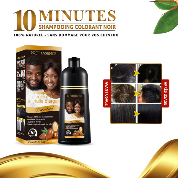 SHAMPOING NOIRCISSANT A L'HUILE D'ARGAN-400ml 2 SHAMPOING NOIRCISSANT A L'HUILE D'ARGAN-400ml – Image 2