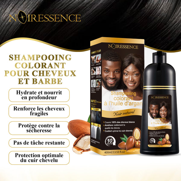 SHAMPOING NOIRCISSANT A L'HUILE D'ARGAN-400ml 3 SHAMPOING NOIRCISSANT A L'HUILE D'ARGAN-400ml – Image 3
