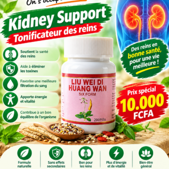 Nettoyant Tonificateur des reins - Kidney support